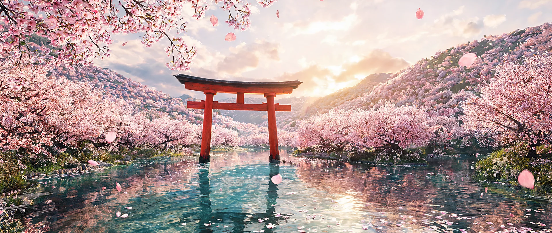 Sakura Torii in Golden Glow 29