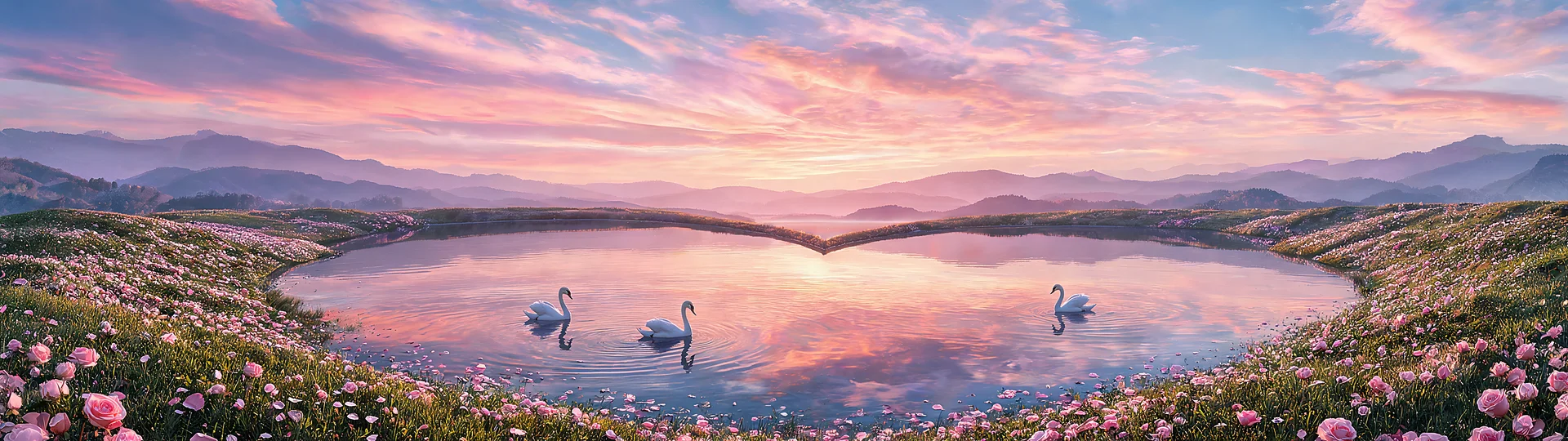 Romantic Valentine Wallpaper at Twilight