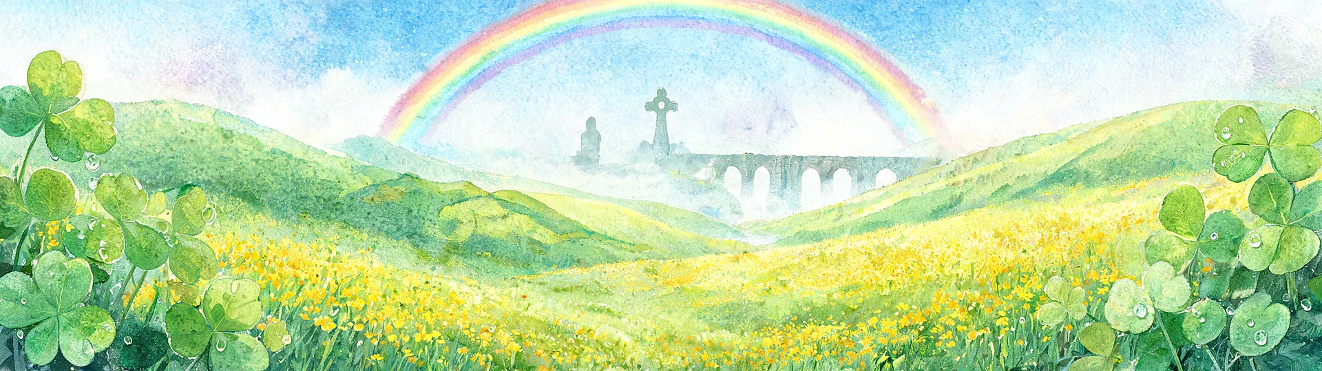 Emerald Watercolor St. Patrick's Day