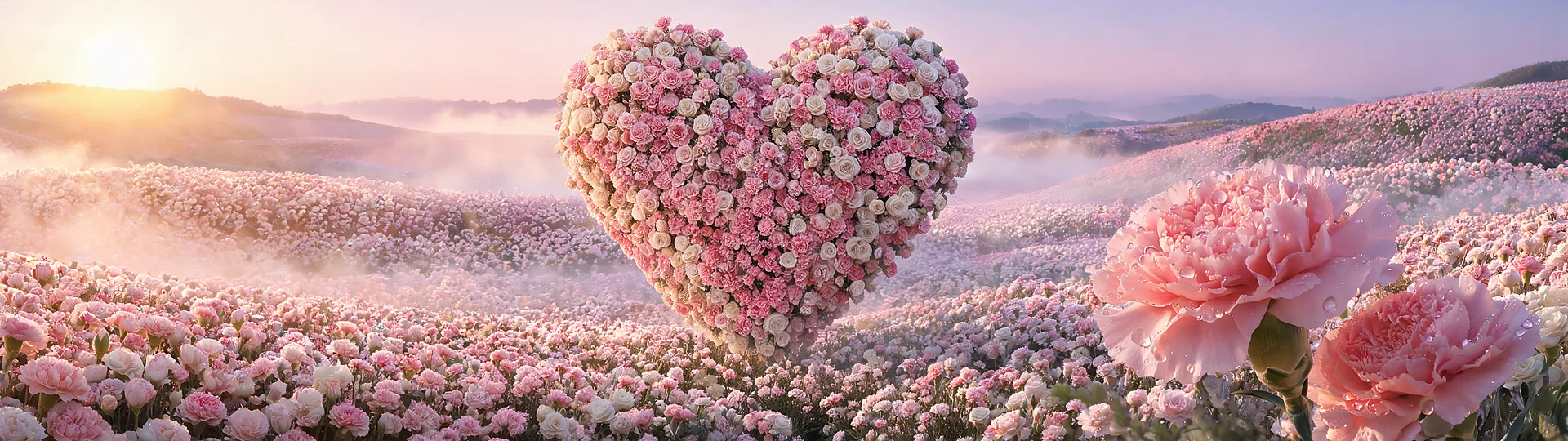 Radiant Heart Mother's Day Wallpaper