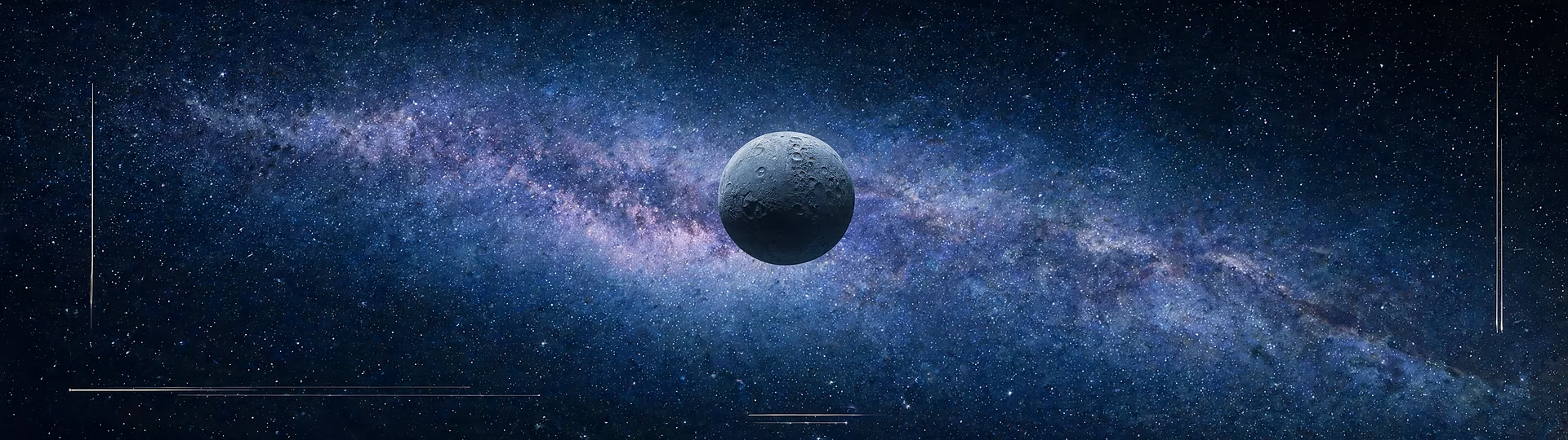 Minimalist Space Serenity Wallpaper