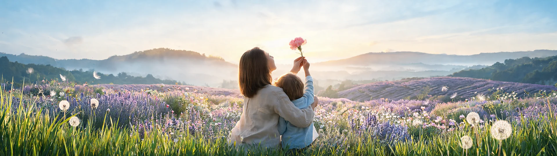 Modern Mothers Day Wallpaper 5120x1440