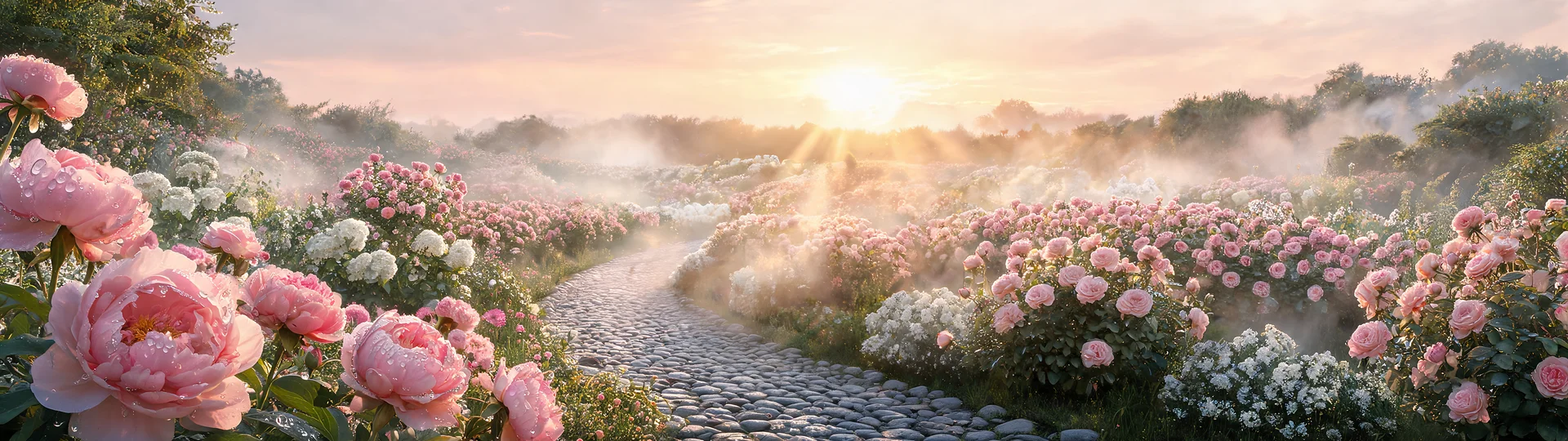 Radiant Garden Floral Mothers Day Wallpaper