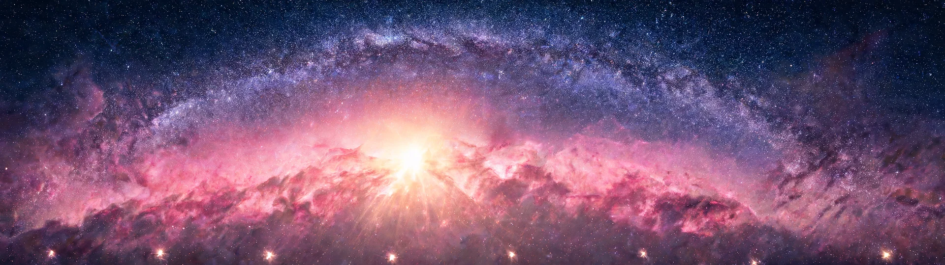 Rosy Nebula Stellar Birth