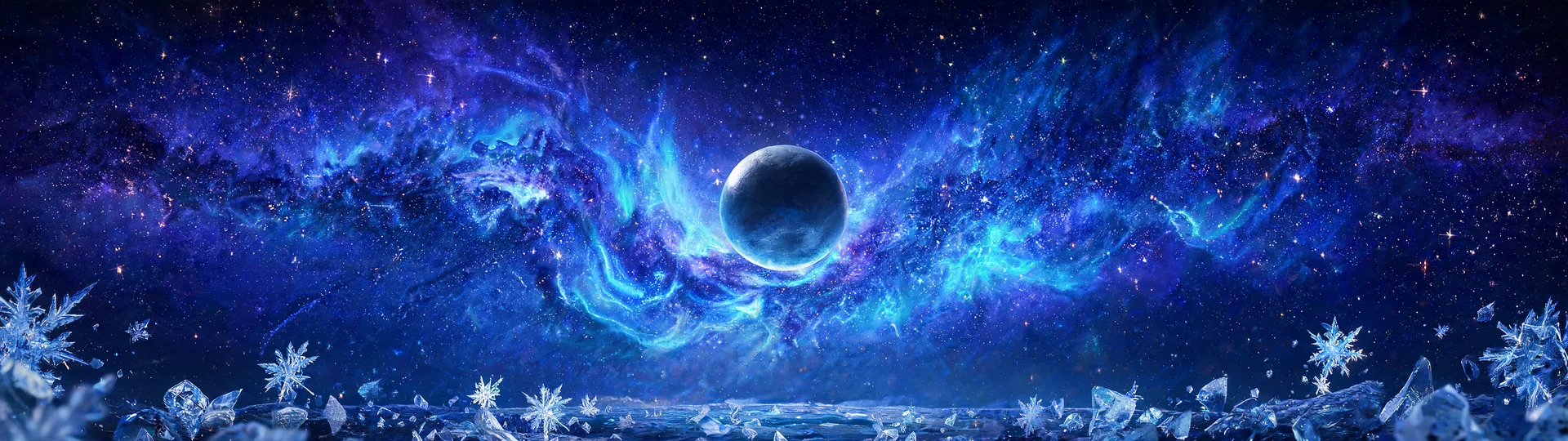 Vivid Nebula Cool Space Wallpaper 57 inch Ultrawide