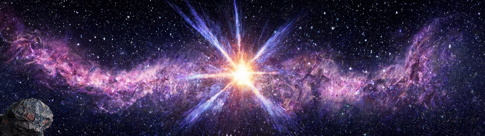 Brilliant Supernova Explosion Wallpaper